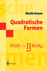 Buchcover Quadratische Formen
