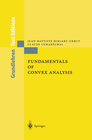 Buchcover Fundamentals of Convex Analysis