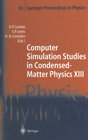 Buchcover Computer Simulation Studies in Condensed-Matter Physics XIII