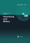 Buchcover Vererbung und Milieu