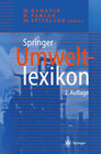Buchcover Springer Umweltlexikon