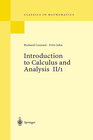 Buchcover Introduction to Calculus and Analysis II/1