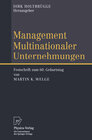 Buchcover Management Multinationaler Unternehmungen