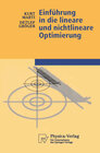 Buchcover Einführung in die lineare und nichtlineare Optimierung