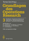 Buchcover Grundlagen des Operations Research 3