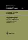 Buchcover Stochastic Processes and their Applications