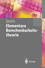 Buchcover Elementare Berechenbarkeitstheorie