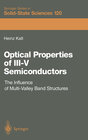 Buchcover Optical Properties of III–V Semiconductors