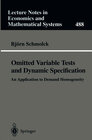 Buchcover Omitted Variable Tests and Dynamic Specification