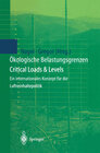 Buchcover Ökologische Belastungsgrenzen - Critical Loads & Levels