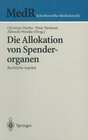 Buchcover Die Allokation von Spenderorganen