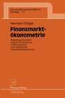 Buchcover Finanzmarktökonometrie