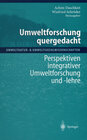 Buchcover Umweltforschung quergedacht