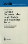 Buchcover Haftung für neues Leben im deutschen und englischen Recht