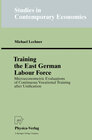 Buchcover Training the East German Labour Force