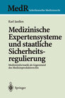 Buchcover Medizinische Expertensysteme und staatliche Sicherheitsregulierung