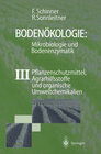 Buchcover Bodenökologie: Mikrobiologie und Bodenenzymatik Band III