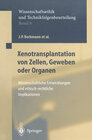 Buchcover Xenotransplantation von Zellen, Geweben oder Organen