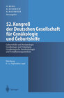 Buchcover 52. Kongreß der Deutschen Gesellschaft für Gynäkologie und Geburtshilfe