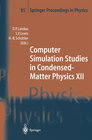 Buchcover Computer Simulation Studies in Condensed-Matter Physics XII