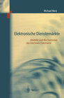 Buchcover Elektronische Dienstemärkte