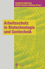 Buchcover Arbeitsschutz in Biotechnologie und Gentechnik