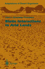 Buchcover Biotic Interactions in Arid Lands