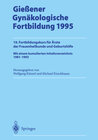 Buchcover Gießener Gynäkologische Fortbildung 1995