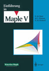 Buchcover Einführung in Maple V