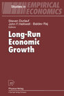 Buchcover Long-Run Economic Growth