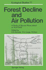 Buchcover Forest Decline and Air Pollution
