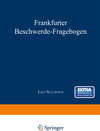 Buchcover Frankfurter Beschwerde-Fragebogen