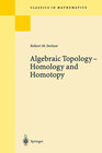 Buchcover Algebraic Topology - Homotopy and Homology