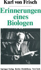 Buchcover Erinnerungen eines Biologen