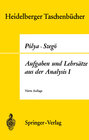 Buchcover Aufgaben und Lehrsätze aus der Analysis
