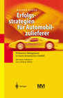 Buchcover Erfolgsstrategien für Automobilzulieferer