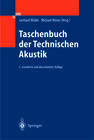 Buchcover Taschenbuch der Technischen Akustik