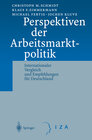 Buchcover Perspektiven der Arbeitsmarktpolitik