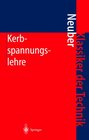 Buchcover Kerbspannungslehre