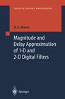 Buchcover Magnitude and Delay Approximation of 1-D and 2-D Digital Filters