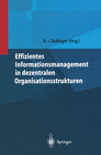 Buchcover Effizientes Informationsmanagement in dezentralen Organisationsstrukturen