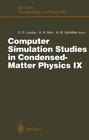 Buchcover Computer Simulation Studies in Condensed-Matter Physics IX