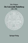 Buchcover Die Universität Heidelberg 1386–1986