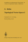 Buchcover Topological Vector Spaces I