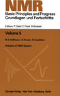 Buchcover Analysis of NMR Spectra