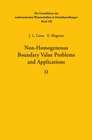 Buchcover Non-Homogeneous Boundary Value Problems and Applications