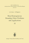 Buchcover Non-Homogeneous Boundary Value Problems and Applications