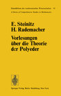 Buchcover Vorlesungen über die Theorie der Polyeder