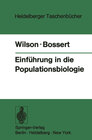 Buchcover Einführung in die Populationsbiologie