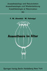 Buchcover Anaesthesie im Alter